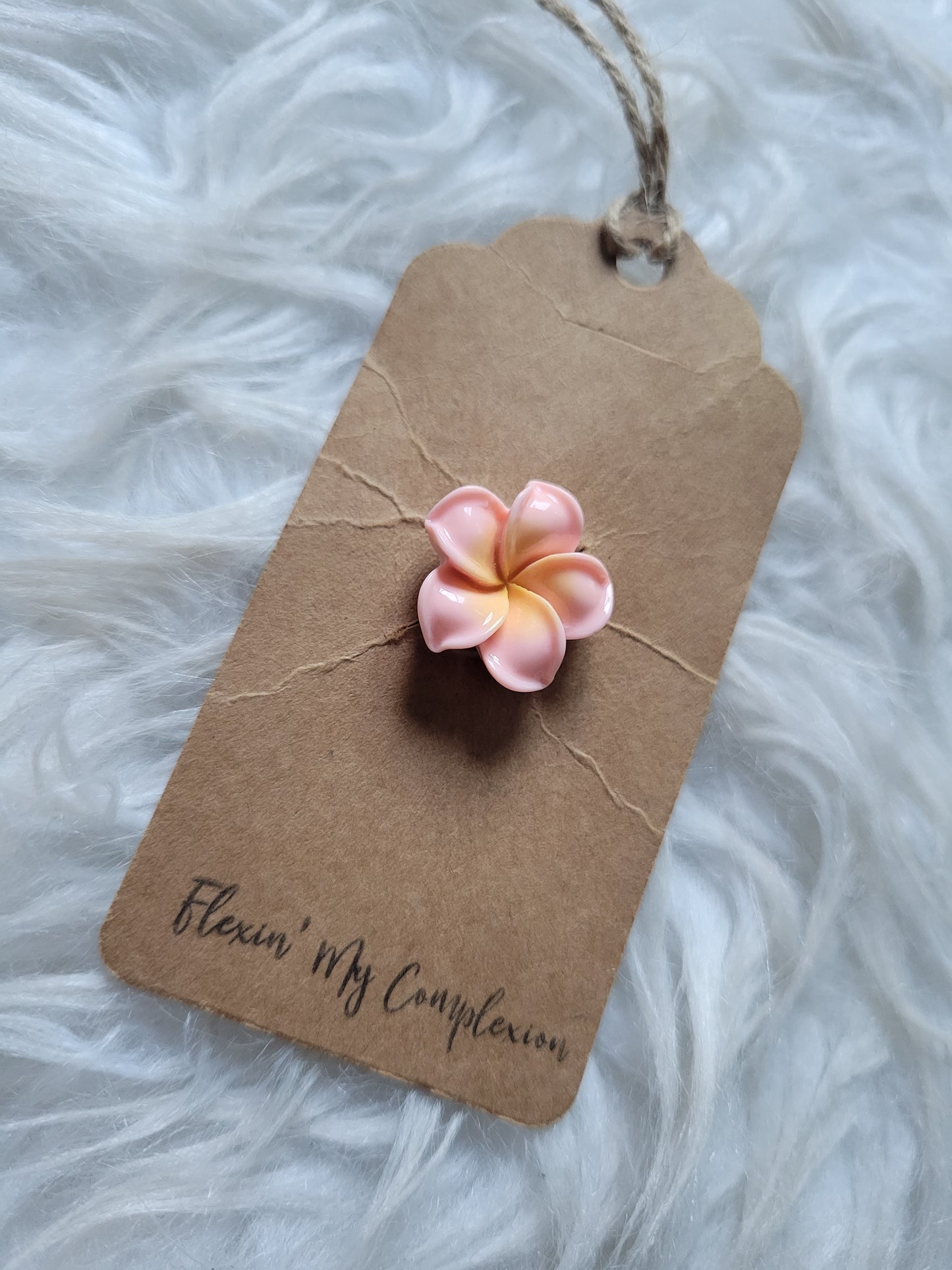 Plumeria 3D (light pink)