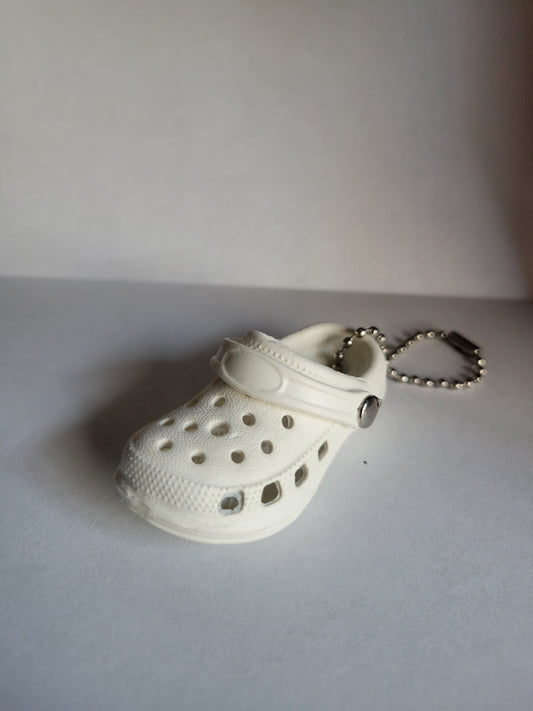 Off White Mini Croc Keychain (mini charm sold separately)