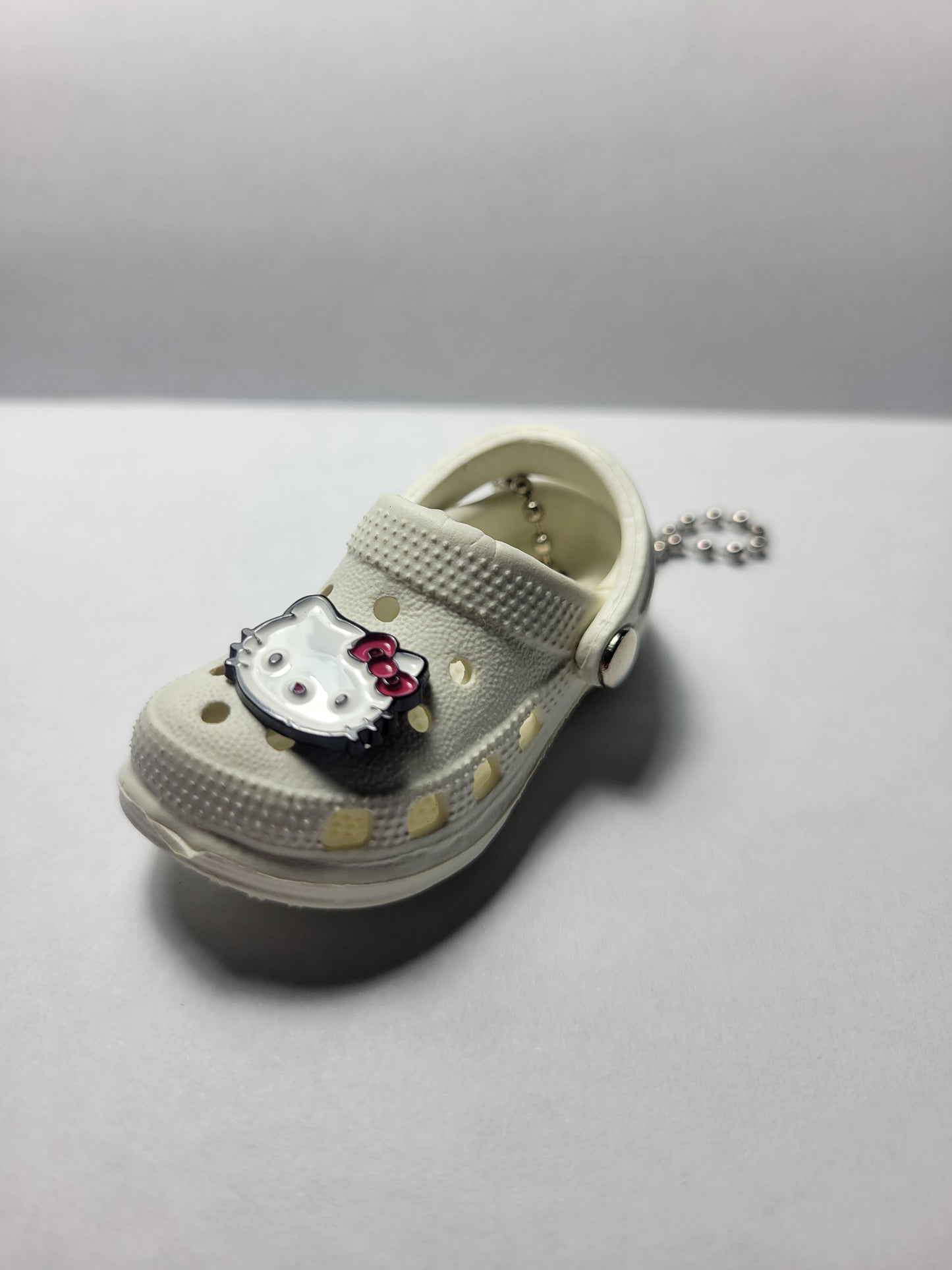 Off White Mini Croc Keychain (mini charm sold separately)