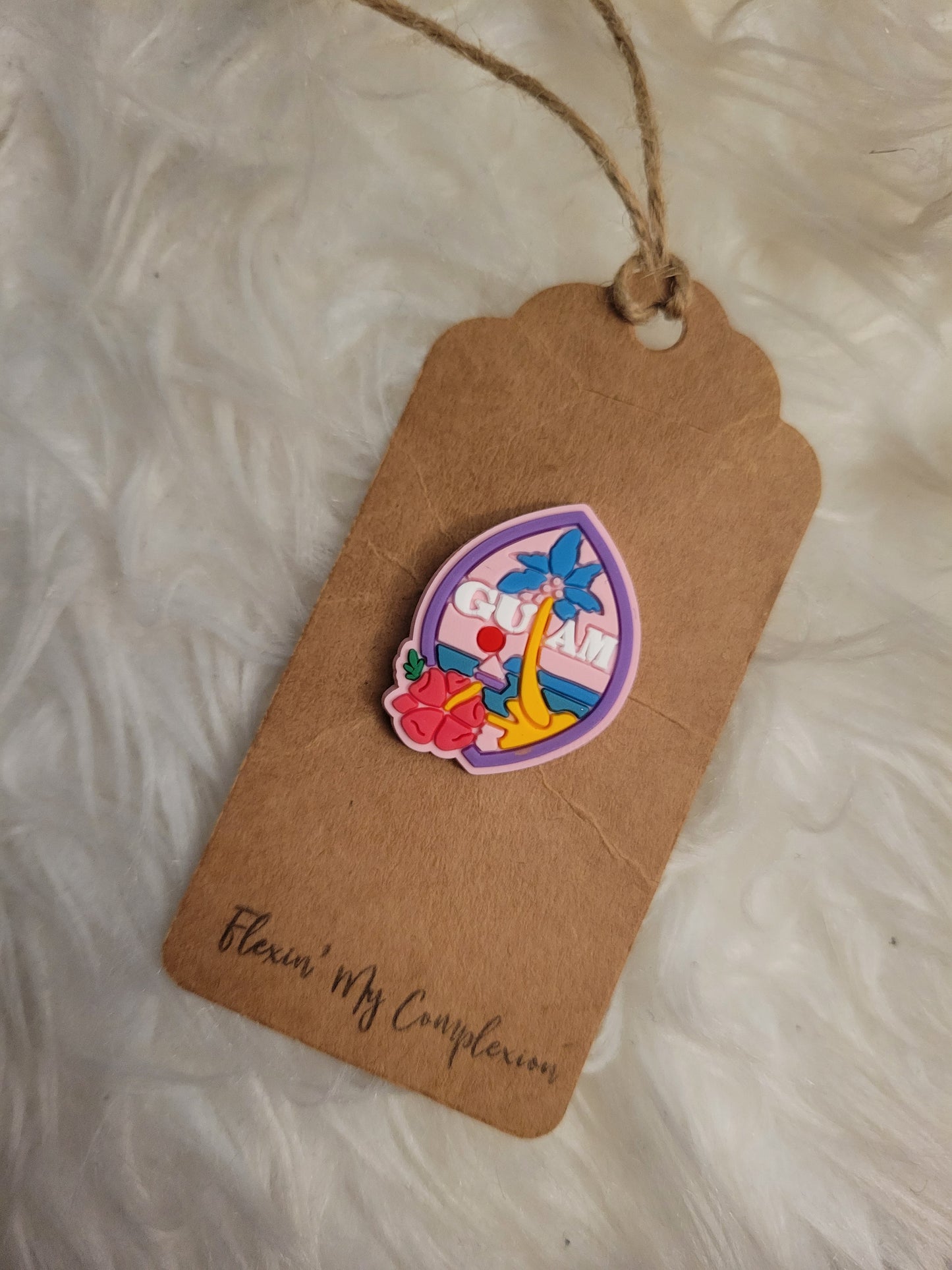 Pink Guam Seal