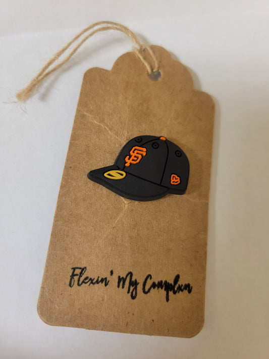 Orange/Black Baseball Hat