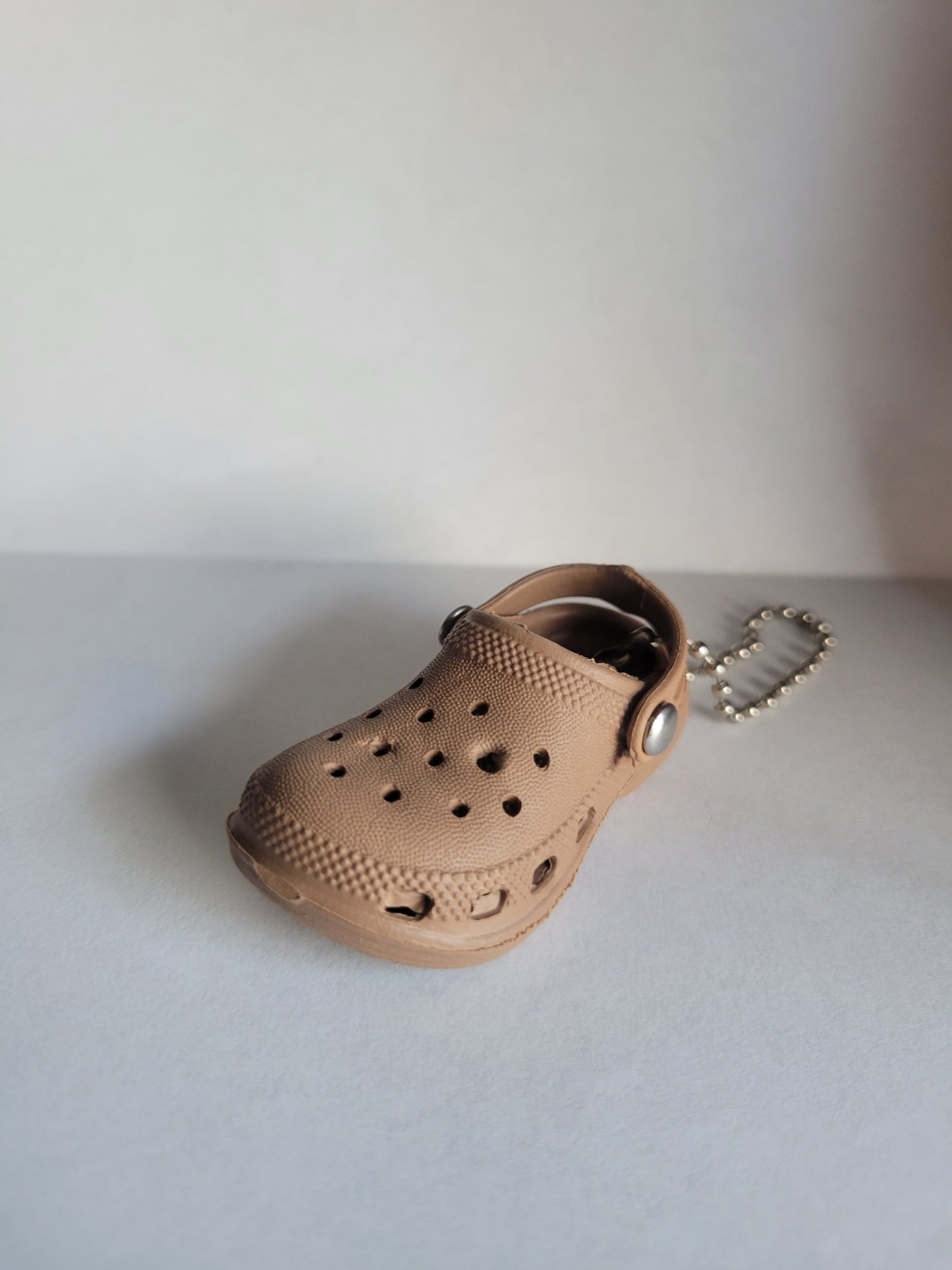 Tan Mini Croc Keychain      (mini charm sold separately)