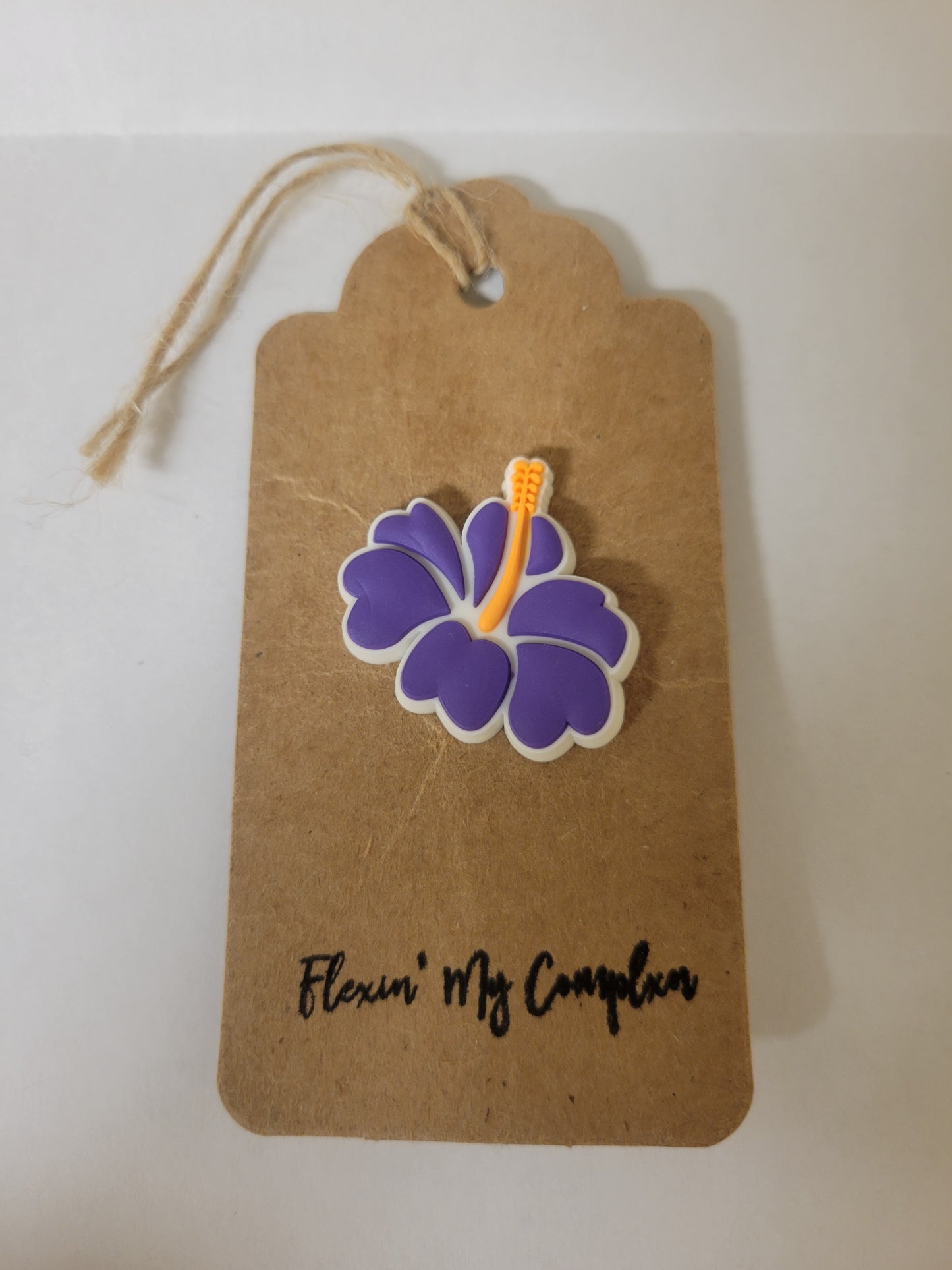 Large Purple Hibiscus