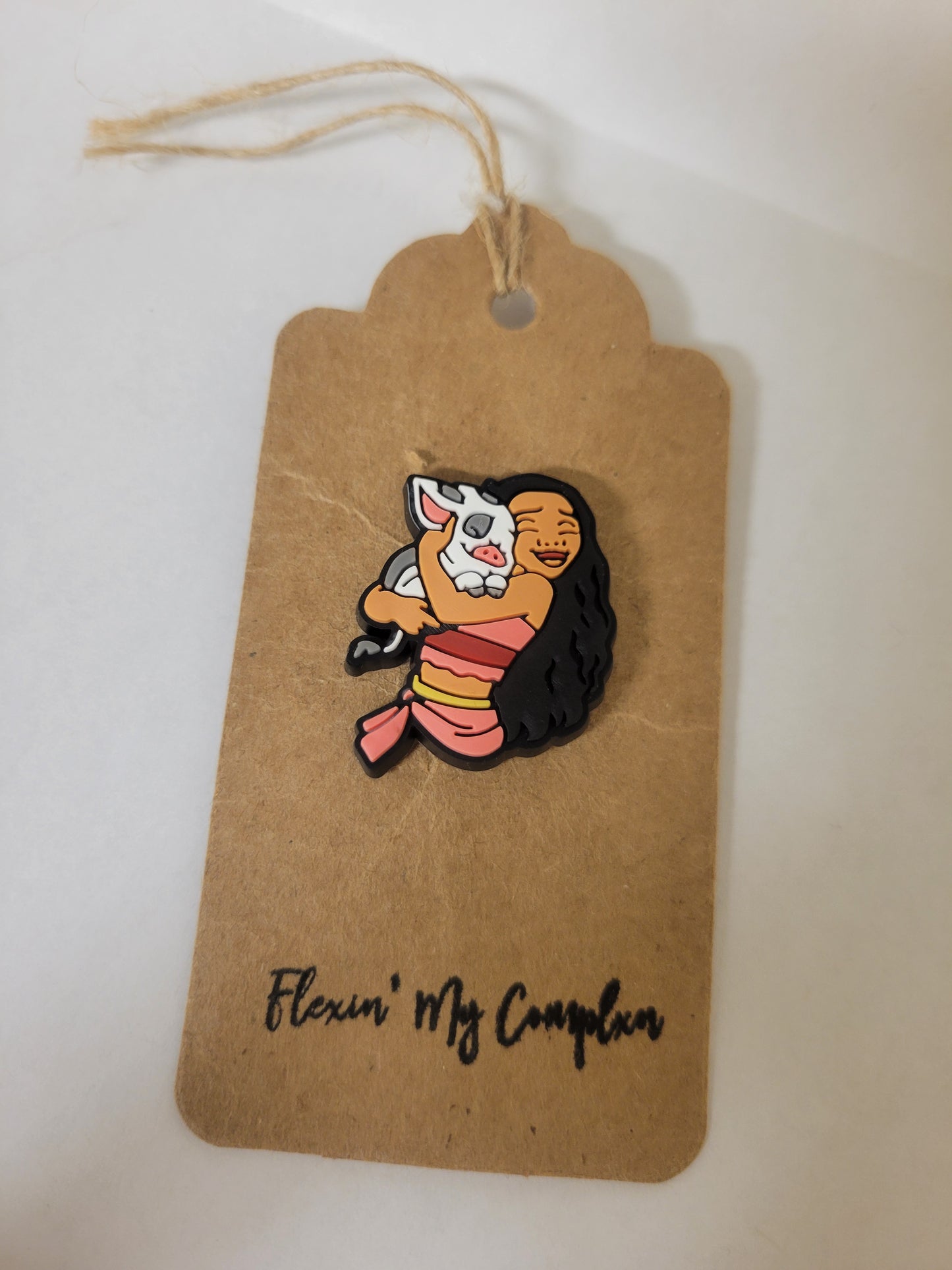 Polynesian Princess and her Pig